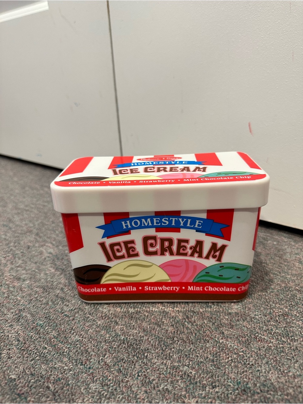 Melissa and Doug Ice Cream Scoop + Stack Cone Magnetic Play Set with Extra - Picture 9 of 13